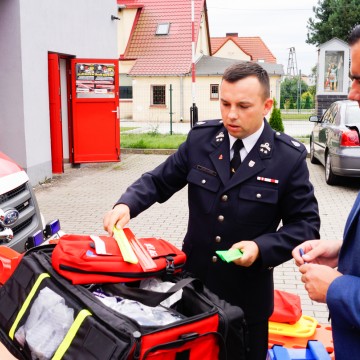 Strażacy ochotnicy otrzymali nowy sprzęt