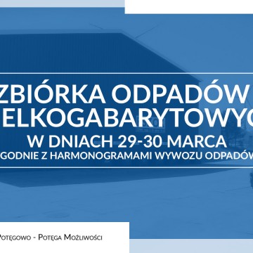 Plakat informacyjny - zbiórka odpadów