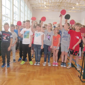 II Turniej XIII Międzyszkolnej Ligi Tenisa Stołowego w Łupawie