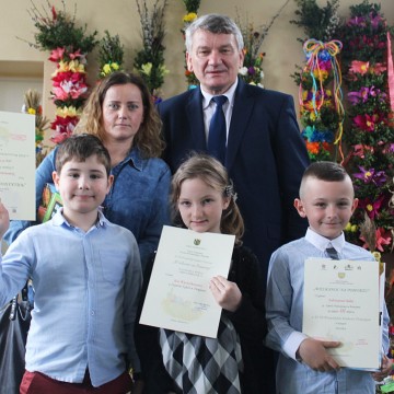 Uczniowie ZS w Potęgowie nagrodzeni w konkursie wojewódzkim