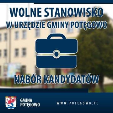 Nabór na stanowisko pracy w Urzędzie Gminy Potęgowo